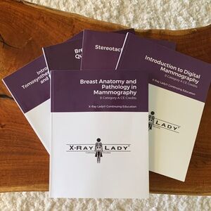X-Ray Lady Continuing Education Mammography Book Set